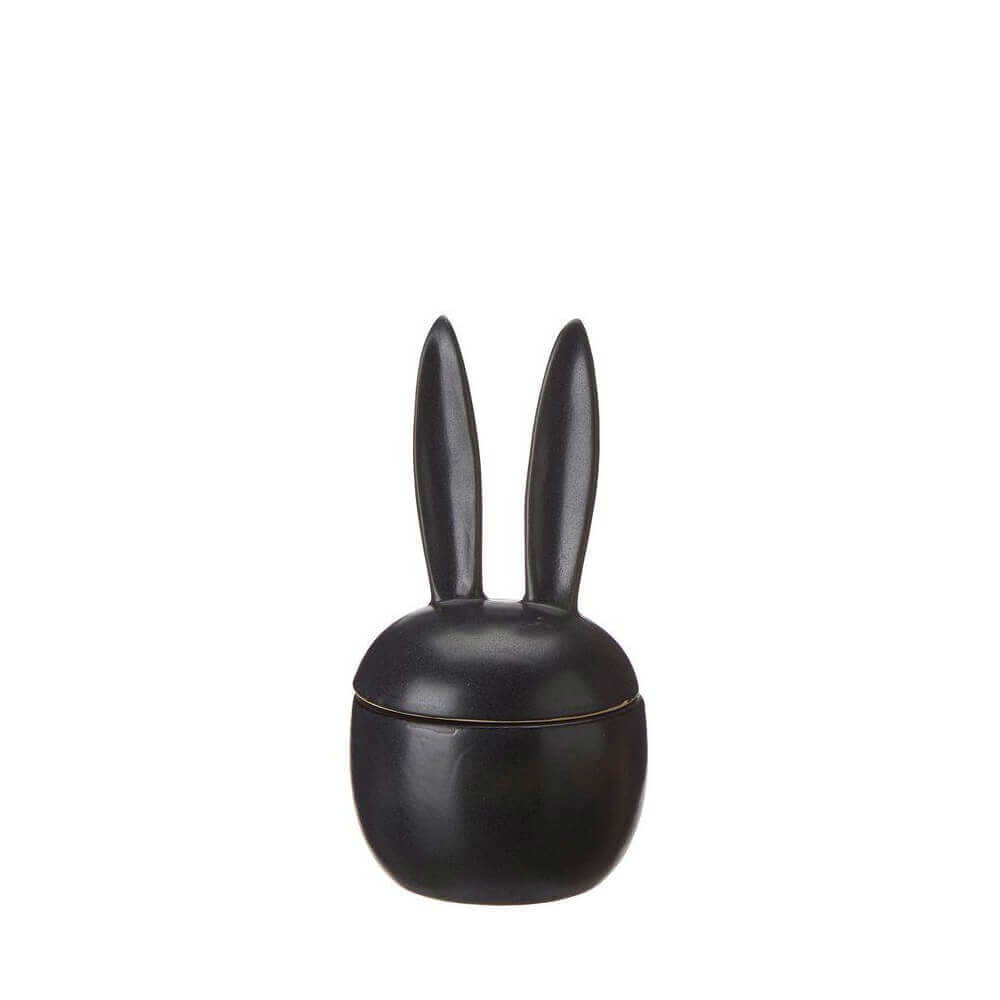 Casa Elaria Rabbit Pot Black